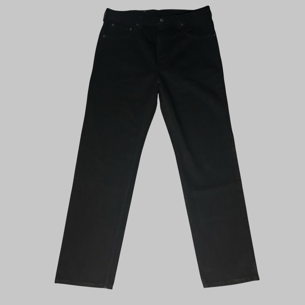 Vtg Levis 505 Men's 38x34 Original Fit Black Denim Jeans 90's NWOT